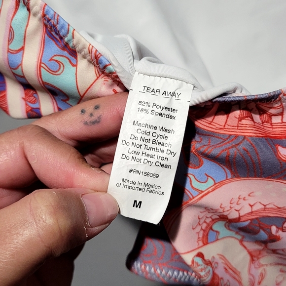 Hannah Sung Flora Cadaver Swimsuit Size Medium - Picture 3 of 9